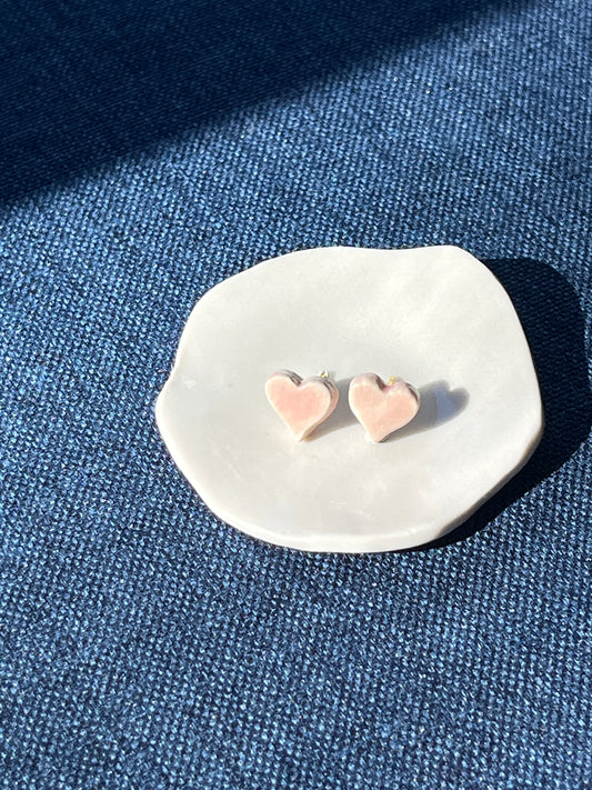 Handmade Heart Earrings