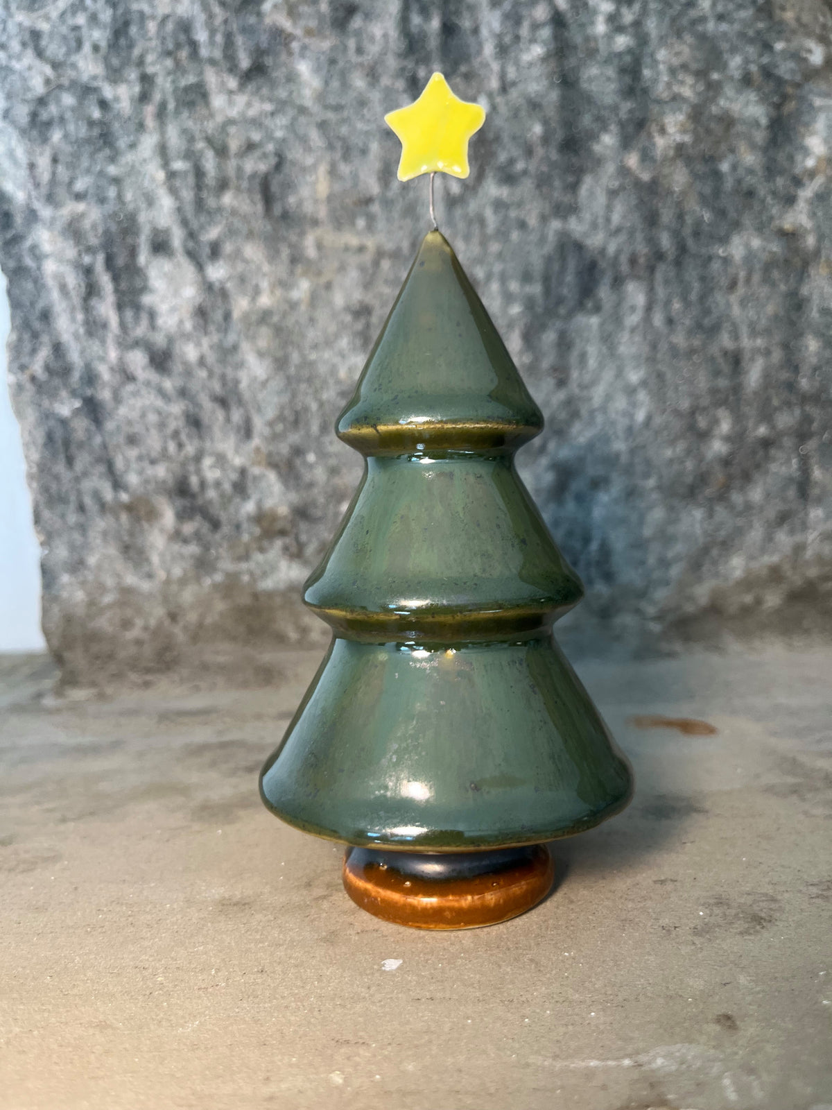 Green Trees with Stars  5" & 6.25"
